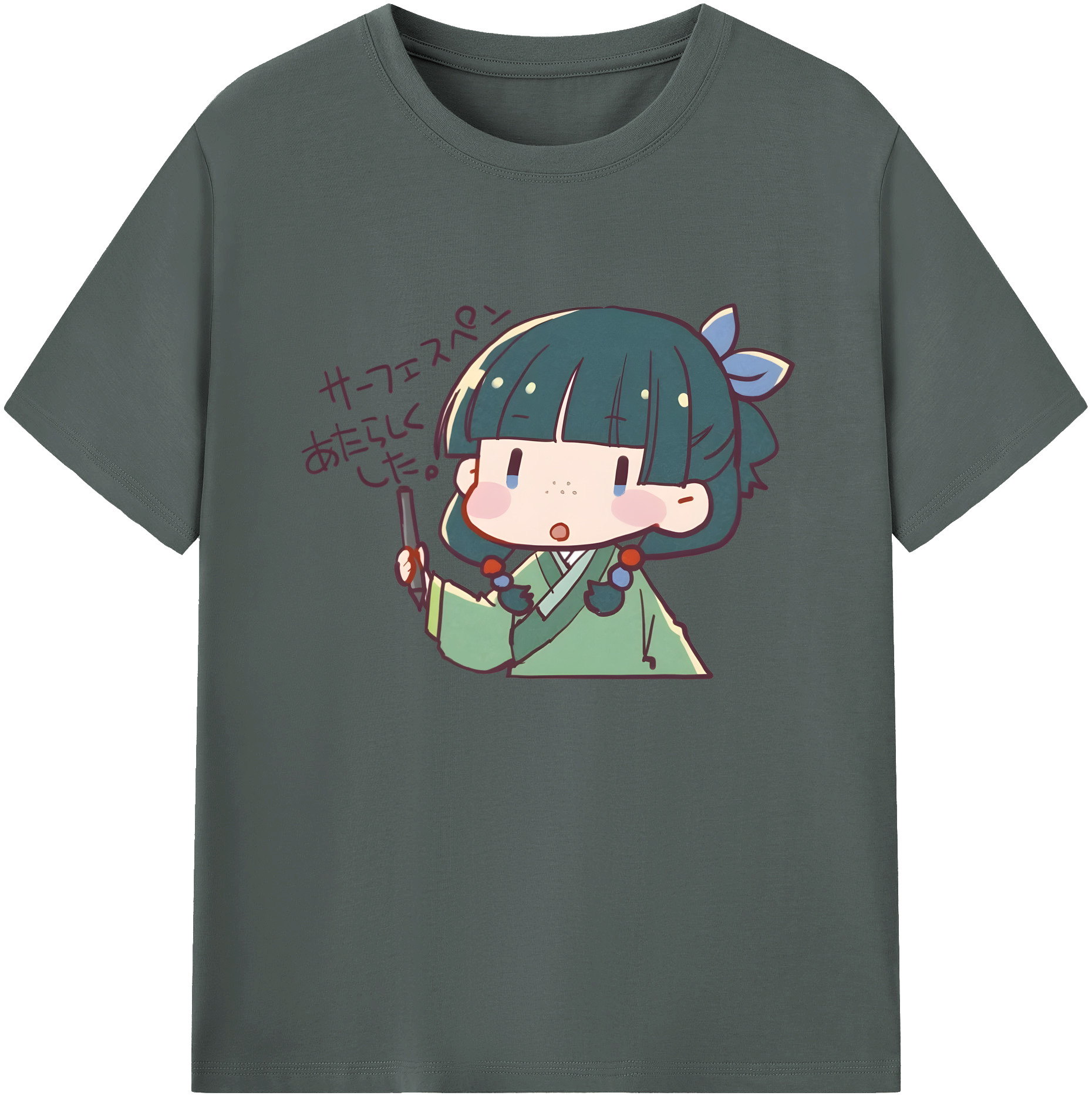 （画像用） 薬屋のひとりごと The Apothecary Diaries 綿100％ メンズ半袖Tシャツ｜肌触りやわらか＆通気性